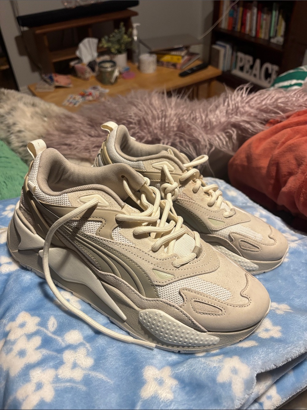 Puma Women’s Beige/Tan Fashion Sneakers